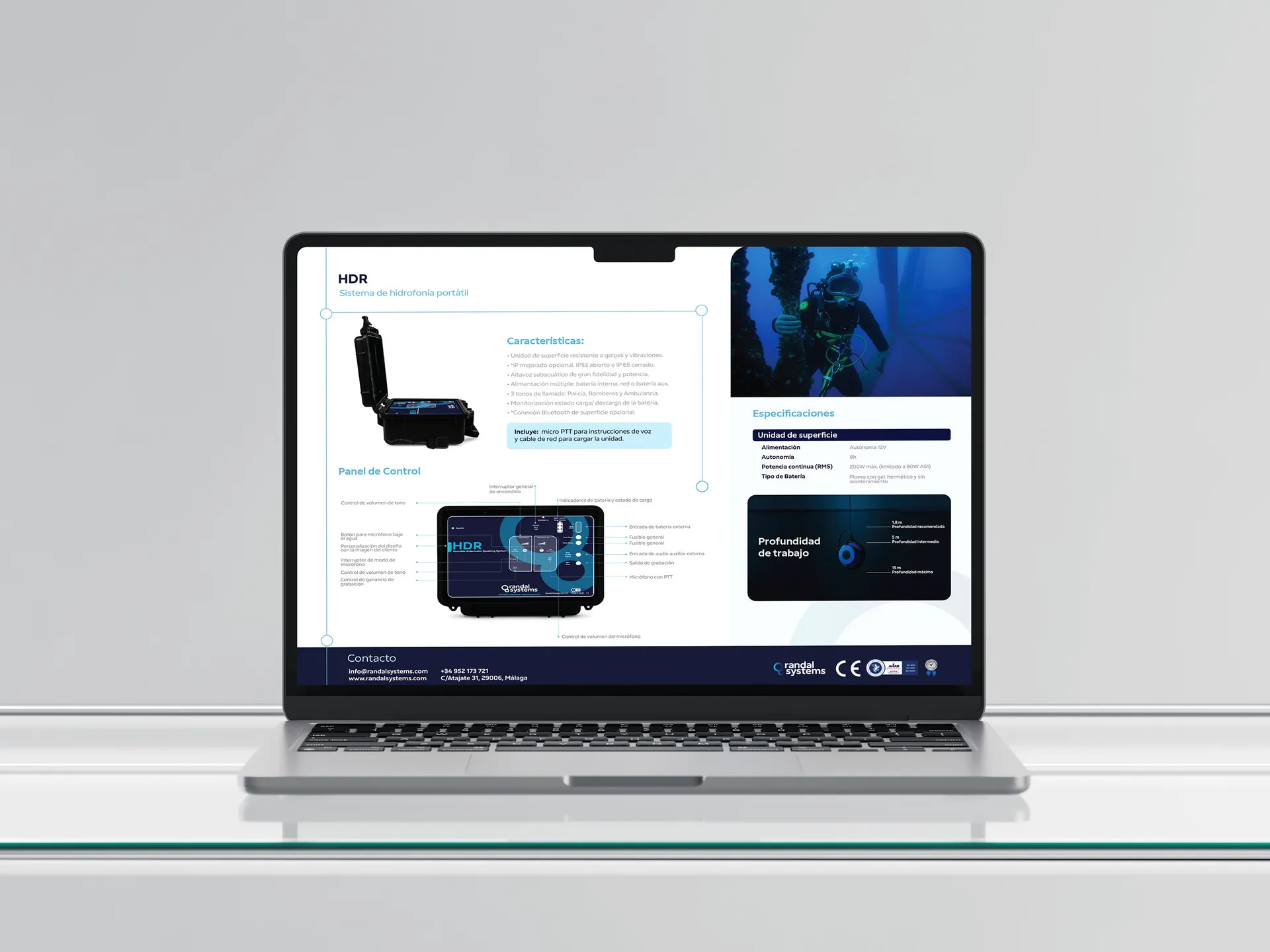 Randal Systems &mdash; Cat&aacute;logo completo